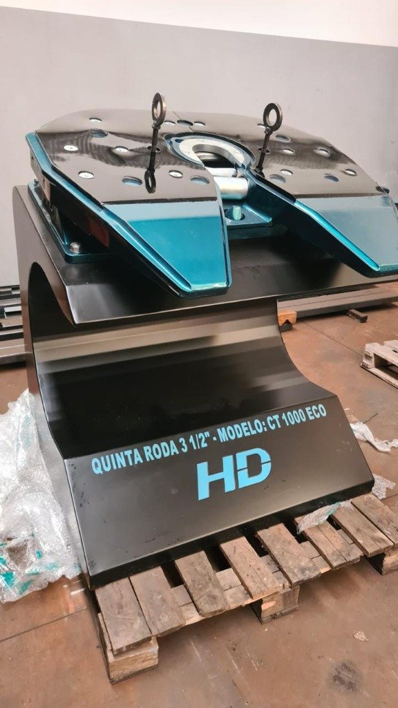 Quinta Roda CT 1000 Aço estrutural com placas substituíveis